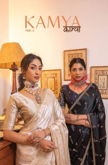 KAMYA VOL-02 BY KIRA SATIN SAREE MANUFACTURER IN INDIA